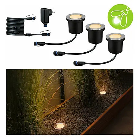 Paulmann Plug & Shine Basis-Set Floor insektenfreundlich