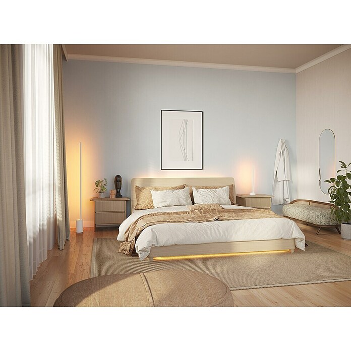 Philips Hue LED-Stehleuchte Gradient Signe (29 W, Höhe: 145 cm, Weiß, RGBW) | BAUHAUS