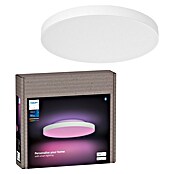 Philips LED-Deckenleuchte rund Datura (48 W, Ø x H: 39,5 x 5 cm, Weiß, RGBW) | BAUHAUS