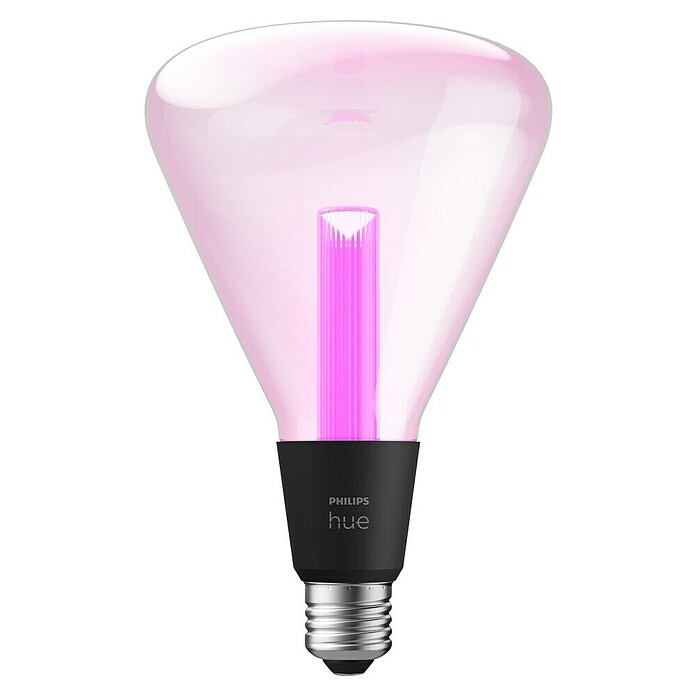 Philips Hue Smart-LED-Lampe Waca Lightguide Triangle (E27, Dimmbar, RGBW, 500 lm, 6,8 W, 1 Stk.) | BAUHAUS