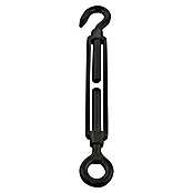 Marinetech Spannschloss Auge-Haken (Länge: 165 mm, M 5, Edelstahl, Schwarz) | BAUHAUS