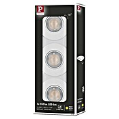 Paulmann LED-Einbauleuchten-Set Stepdim (6 W, Weiß, 3 Stk., Warmweiß, 8,2 cm) | BAUHAUS