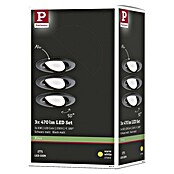 Paulmann Nova LED-Einbauleuchten-Set Nova (Warmweiß, Durchmesser: 8,4 cm, Schwarz) | BAUHAUS