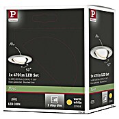 Paulmann LED-Einbauleuchte (6,5 W, Eisen gebürstet, Durchmesser: 8,4 cm)