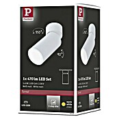 Paulmann Plafón LED Turnal Coin Blanco (6 W, Blanco, Blanco cálido, 1 ud.) | BAUHAUS