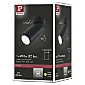 Paulmann LED-Deckenleuchte Turnal Coin (6 W, Schwarz matt, 1 Stk.) | BAUHAUS