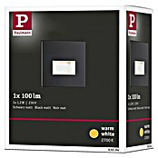 Paulmann LED-Einbauleuchte Edge (B x H: 80 x 80 mm, Warmweiß, Schwarz) | BAUHAUS