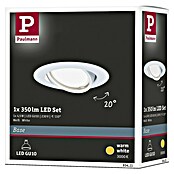 Paulmann LED-Einbauleuchte (5 W, Weiß, Durchmesser: 9 cm, GU10)