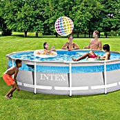 Intex Bazen sa čeličnim okvirom Prism Frame  (Ø x V: 427 x 107 cm, Siva, 12.706 l) | BAUHAUS