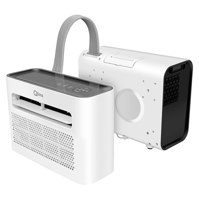 Qlima Mobiele airconditioner MS-AC 5001 (Grootte van de ruimte: 16 m² - 18 m², Wit) | BAUHAUS
