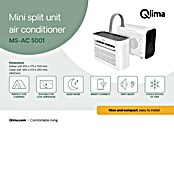 Qlima Mobiele airconditioner MS-AC 5001 (Grootte van de ruimte: 16 m² - 18 m², Wit) | BAUHAUS
