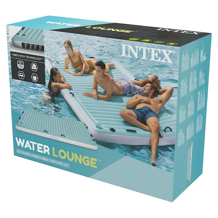 Intex Zračna blazina Water Lounge  (Do x Š: 310 x 183 cm, Maksimalna obremenitev: 400 kg) | 8308 - Aufblasartikel | ICIC - Pools / Whirlpools Zubehör | ICI - Pools & Zubehör | IC - Freizeit im Garten | I - Stadtgarten | BAUHAUS