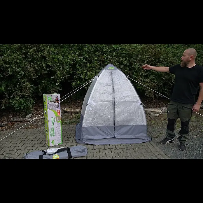 BioGreen Ersatzdach TROPICAL ISLAND - Passend für: BioGreen Überwinterungszelt Tropical Island M - BioGreen berwinterungszelt Tropical Island M - Erklrvideo