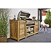 Sunfun Módulo para barbacoa (Con cajón, L x An x Al: 63 x 58 x 92 cm, Madera)