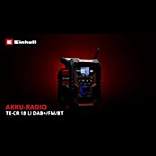 Einhell Power X-Change 18V Akku-Baustellenradio TE-CR 18 Li DAB+/FM/BT - Solo (18 V, Ohne Akku, Bluetooth) | BAUHAUS