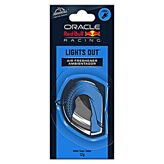 ArmorAll Ambientador de coche Lights Out (Casco, Maderas cálidas y cuero con notas de verbena de limón y pachulí, 40 días)