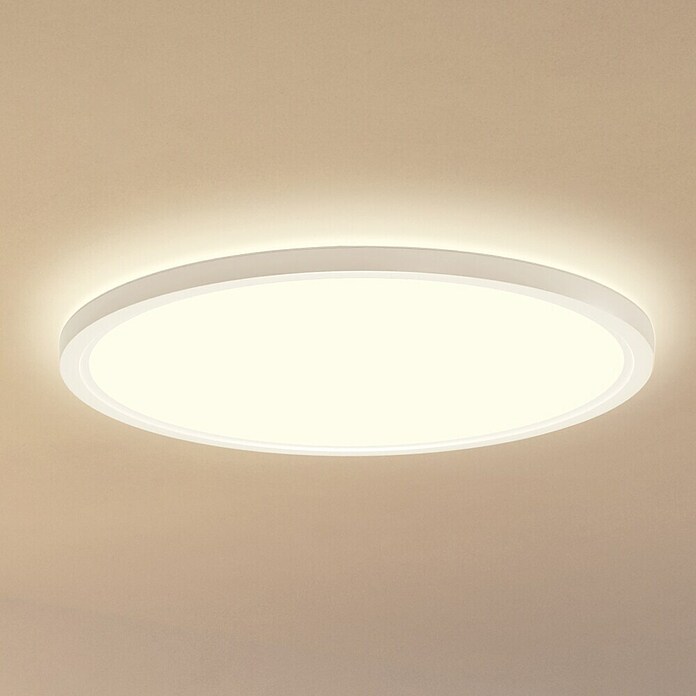 Philips Hue LED-Panel rund White Ambiance Tento XL (25 W, Ø x H: 54,2 x 3,56 cm, Weiß, Kaltweiß) | BAUHAUS