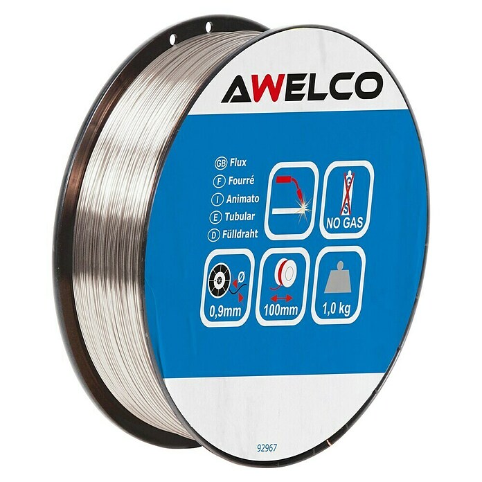 Awelco Hilo de soldadura Flux (Diámetro: 0,9 mm, 1 kg) | BAUHAUS