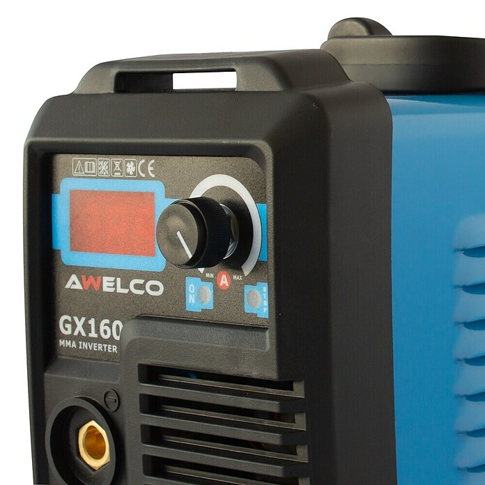 Awelco Equipo de soldadura Inverter GX160 (160 A, Grosor de electrodo: 1,6 mm - 3,2 mm) | BAUHAUS