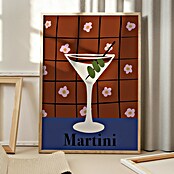 Papermoon Bild (Martini, B x H: 100 x 140 cm, Mit Passepartout, Rahmen Eiche) | BAUHAUS