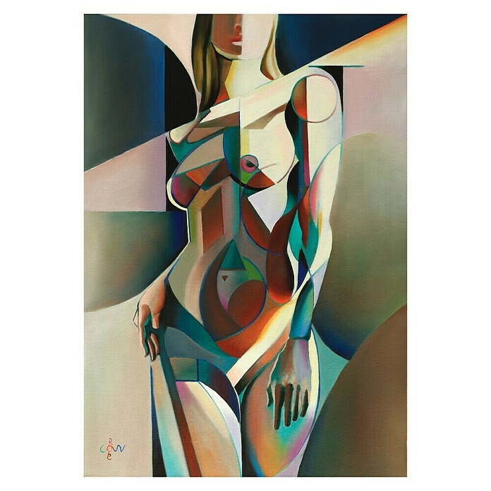 Papermoon Poster (Neo Deco, B x H: 40 x 50 cm, Ohne Passepartout) | BAUHAUS