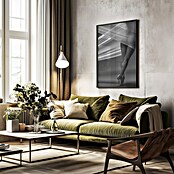Papermoon Bild (Balance, B x H: 100 x 140 cm, Mit Passepartout, Rahmen Schwarz) | BAUHAUS