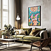 Papermoon Bild (Boots and Disco, B x H: 50 x 70 cm, Ohne Passepartout, Rahmen Schwarz) | BAUHAUS