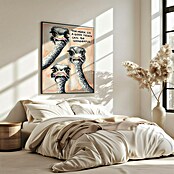 Papermoon Bild (Much of a Good Thing, B x H: 50 x 70 cm, Mit Passepartout, Rahmen Eiche) | BAUHAUS