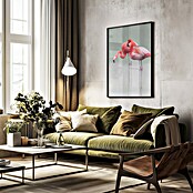 Papermoon Bild (Just we Two, B x H: 80 x 110 cm, Mit Passepartout, Rahmen Schwarz) | BAUHAUS