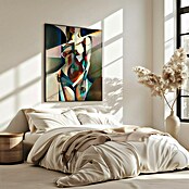 Papermoon Bild (Neo Deco, B x H: 70 x 100 cm, Ohne Passepartout, Rahmen Eiche) | BAUHAUS