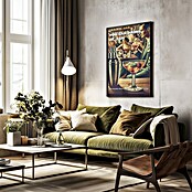 Papermoon Bild (You can Drink at 7 AM, B x H: 50 x 70 cm, Ohne Passepartout, Rahmen Schwarz) | BAUHAUS