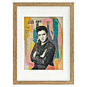 Papermoon Bild (King in the House, B x H: 80 x 110 cm, Mit Passepartout, Rahmen Eiche) | BAUHAUS