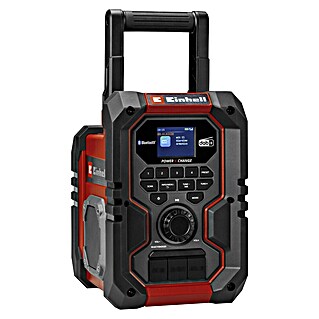 Einhell Power X-Change 18V Akku-Baustellenradio TE-CR 18 Li DAB+/FM/BT - Solo (18 V, Ohne Akku, Bluetooth)