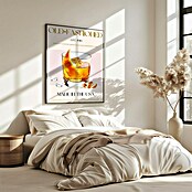 Papermoon Bild (Classic Cocktail, B x H: 50 x 70 cm, Mit Passepartout, Rahmen Eiche) | BAUHAUS