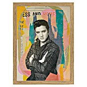 Papermoon Bild (King in the House, B x H: 70 x 100 cm, Ohne Passepartout, Rahmen Eiche) | BAUHAUS