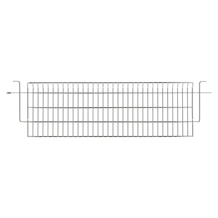 Warmhalterost - Passend für: Grillstar Smoker Missouri - Ein rechteckiger, verchromter Grillrost mit seitlichen Halterungen. Ideal für Öfen und Grills für perfektes Grillen.