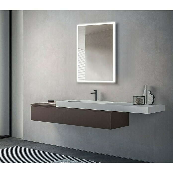 DSK Svetlobno ogledalo Silver Infinity  (50 x 70 cm) | 3750 - Leuchtspiegel | DADG - Spiegel | DAD - Badausstattung | DA - Badausstattung/Bäderwelt | D - Sanitär | BAUHAUS