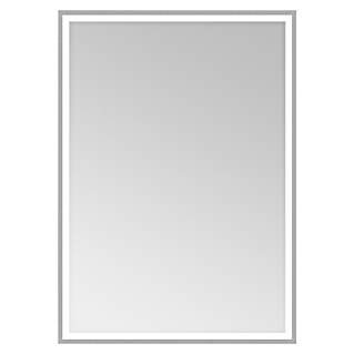 DSK Ogledalo z LED osvetlitvijo Silver Infinity 2.0 (50 x 70 cm)
