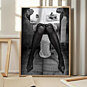 Papermoon Bild (Le Goart des Autres, B x H: 80 x 110 cm, Mit Passepartout, Rahmen Eiche) | BAUHAUS
