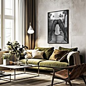 Papermoon Bild (Le Goart des Autres, B x H: 40 x 50 cm, Mit Passepartout, Rahmen Schwarz) | BAUHAUS