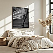 Papermoon Bild (Balance, B x H: 70 x 100 cm, Mit Passepartout, Rahmen Eiche) | BAUHAUS