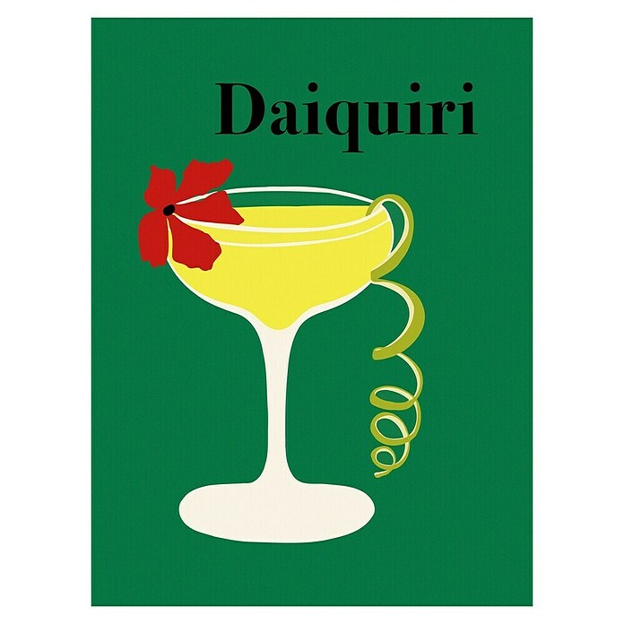 Papermoon Poster (Daiquiri, B x H: 60 x 80 cm, Ohne Passepartout) | BAUHAUS