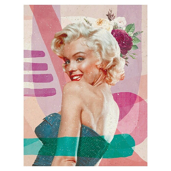 Papermoon Poster (Marilyn is Back, B x H: 100 x 140 cm, Ohne Passepartout) | BAUHAUS