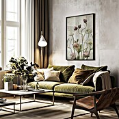 Papermoon Bild (Spring Garden, B x H: 40 x 50 cm, Mit Passepartout, Rahmen Schwarz) | BAUHAUS