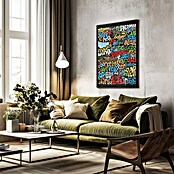 Papermoon Bild (Imagine, B x H: 40 x 50 cm, Mit Passepartout, Rahmen Schwarz) | BAUHAUS