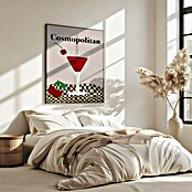 Papermoon Bild (Cosmopolitan, B x H: 40 x 50 cm, Mit Passepartout, Rahmen Eiche) | BAUHAUS