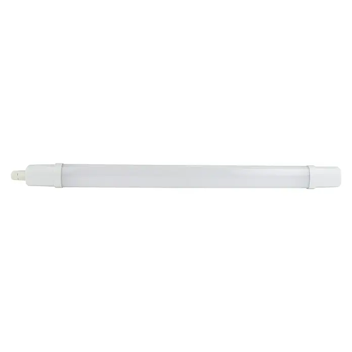 Ritter Leuchten LED-Feuchtraumlichtleiste Super Slim - L x B x H: 72 x 5 x 3,5 cm, Lichtfarbe: Neutralweiß, 10 W, IP65 - Eine schlanke, weiße LED-Röhre, ideal für moderne Beleuchtungsanwendungen.