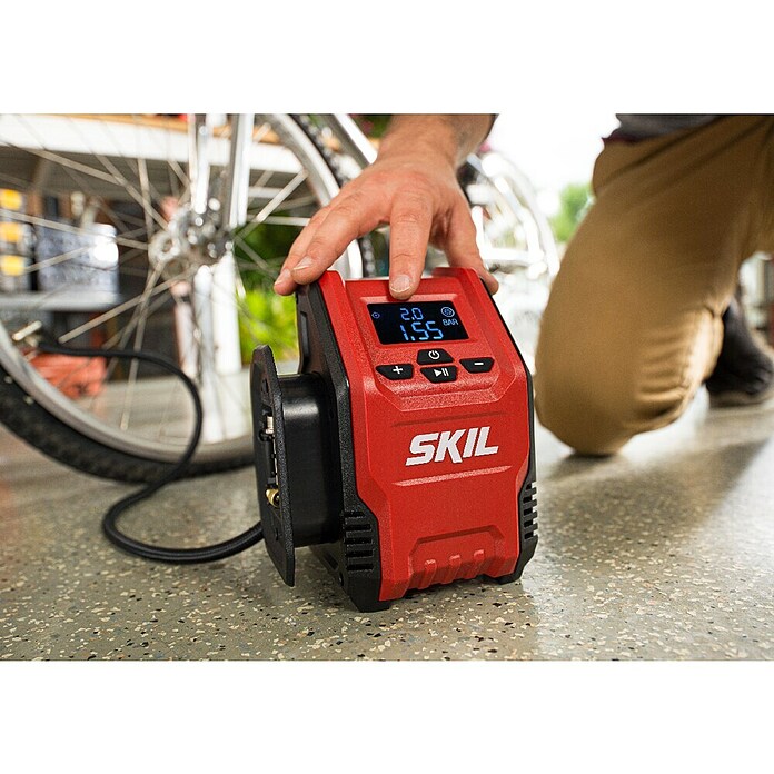 Skil PWRCore 20V Accucompressor + Gratis extra Accucompressor (20 V, Excl. accu, 11 bar) | BAUHAUS
