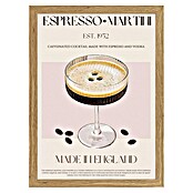 Papermoon Bild (Coffee Delighta, B x H: 80 x 110 cm, Ohne Passepartout, Rahmen Eiche) | BAUHAUS