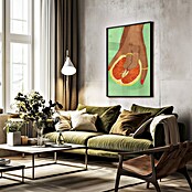 Papermoon Bild (Fruitlover, B x H: 40 x 50 cm, Mit Passepartout, Rahmen Schwarz) | BAUHAUS